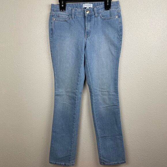Ellen Tracy Denim Jeans Size 6 EUC - Picture 1 of 7